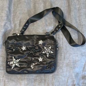 Steve Madden crystal embroidered satchel!✨✨